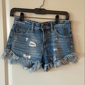 Free People cut off short shorts